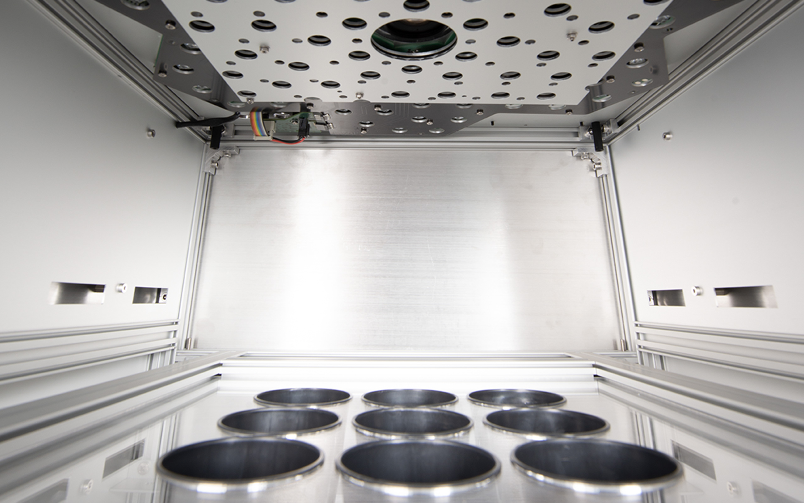 HEXAGON-IMAGING-PAM sample chamber