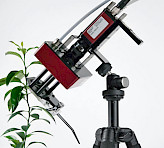 M-Series MINI version mounted on a Standard Measuring Head 3010-S of the GFS-3000 Gas Exchange & Fluorescence System.