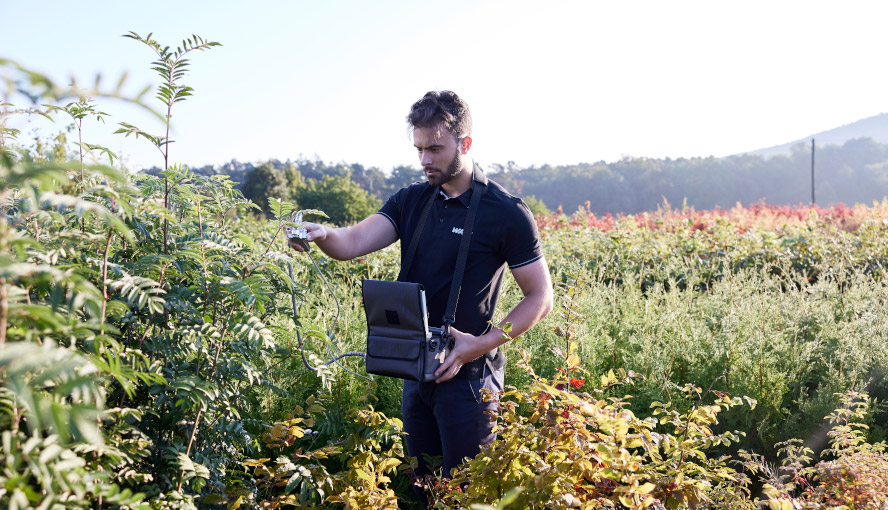 PAM-2500: Field measurement.