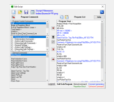 Script programming window.