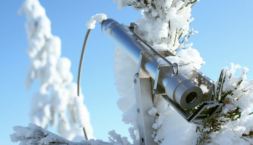 Monitoring head (first generation): Boreal woodland, Finland.Photography by courtesy of Albert Porcar-Castell.