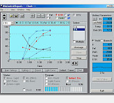 WinControl-2 software: Graphics window with dark-light fluorescence induction.