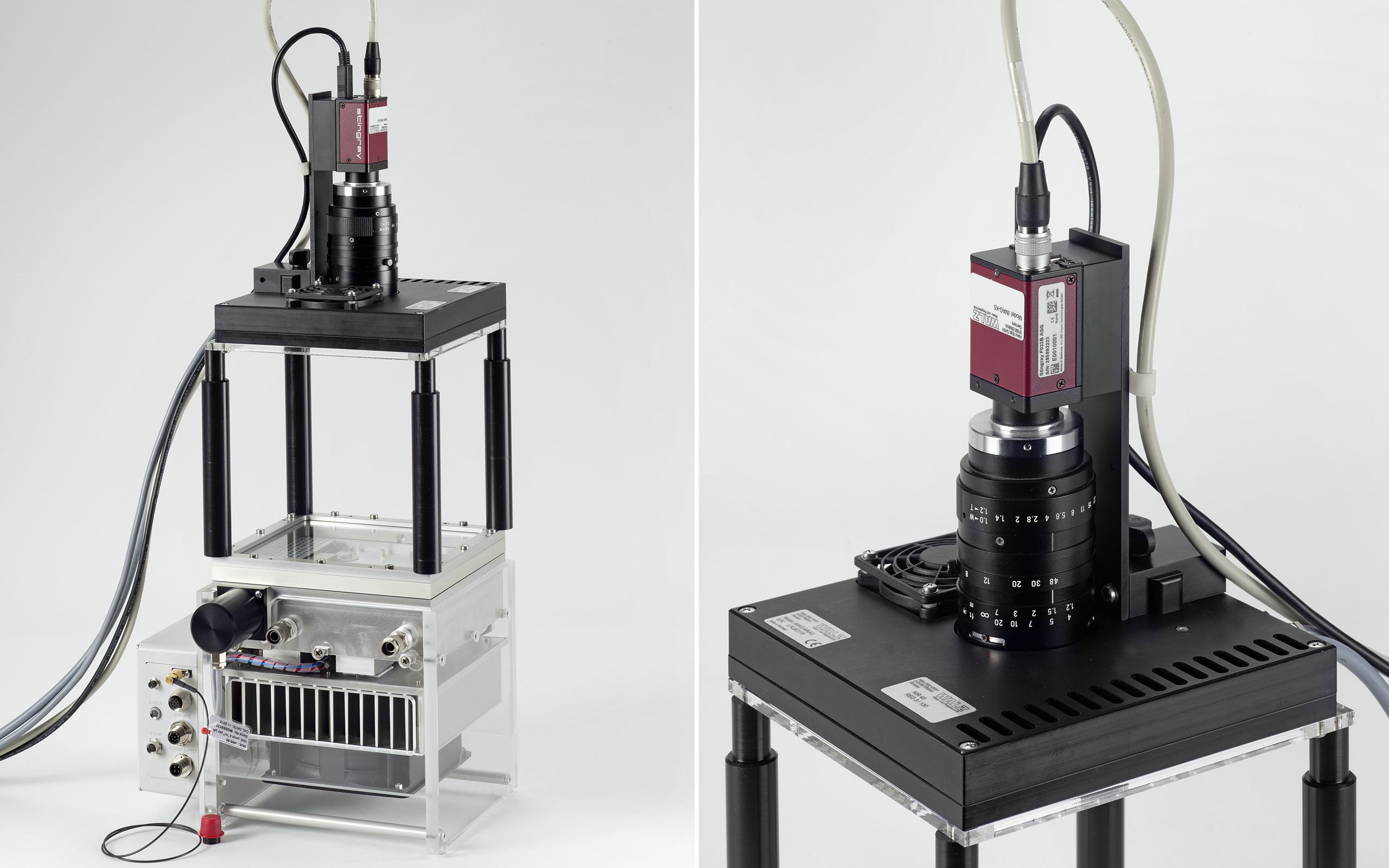 IMAGING-PAM MAXI-Head combined with Gas-Exchange Chamber 3010-GWK1