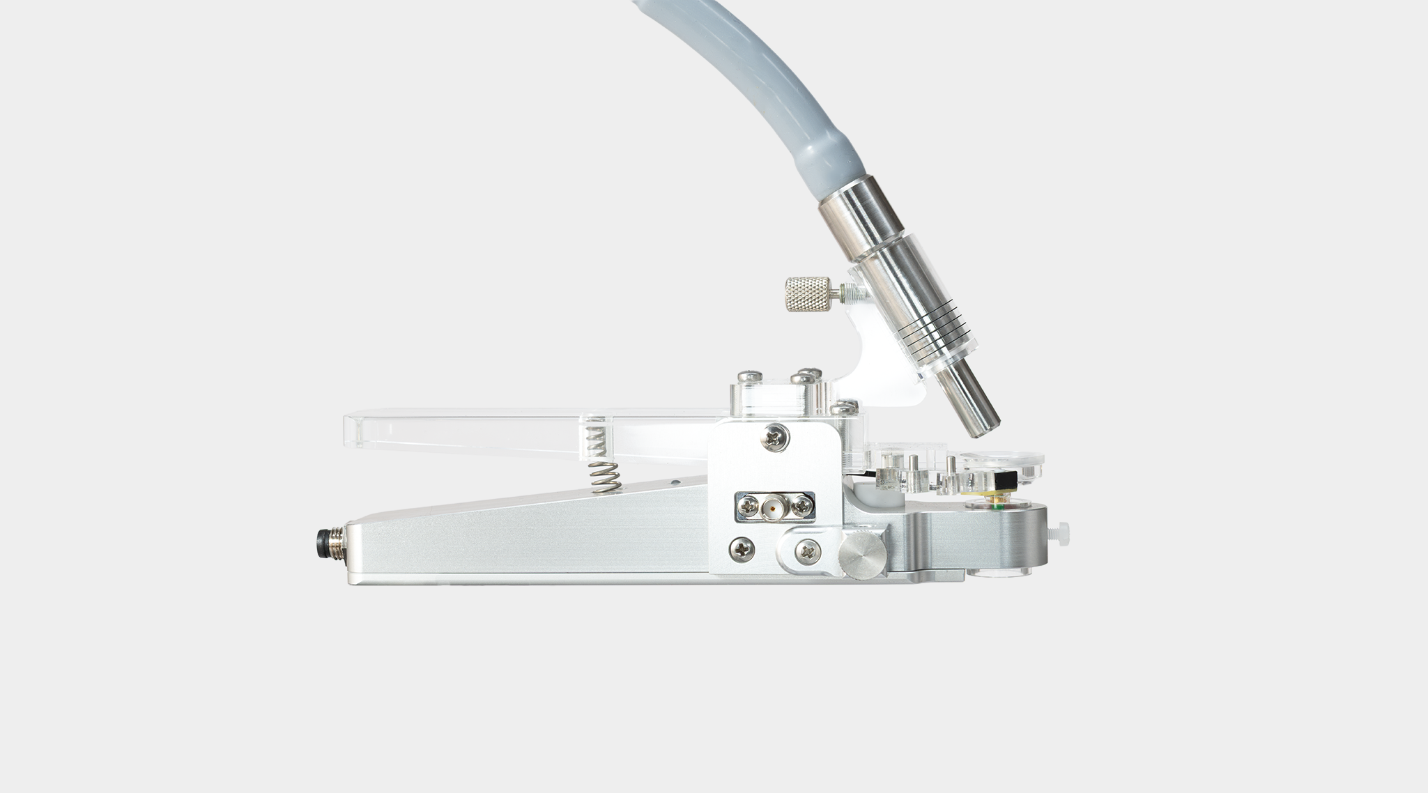 Leaf Clip Holder 2030-B with 90° fiberoptics adapter